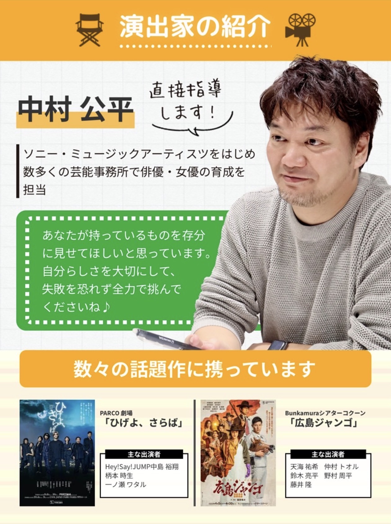 演出家 中村
